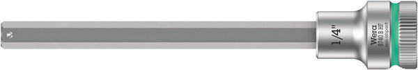 Wera 05003090001 8740 B HF Zyklop bit socket with holding function, 3/8" drive, 1/4" x 107 mm