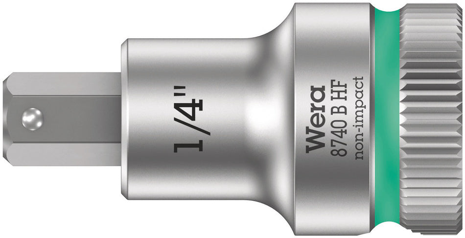 Wera 05003089001 8740 B HF Zyklop bit socket with holding function, 3/8" drive, 1/4" x 35 mm