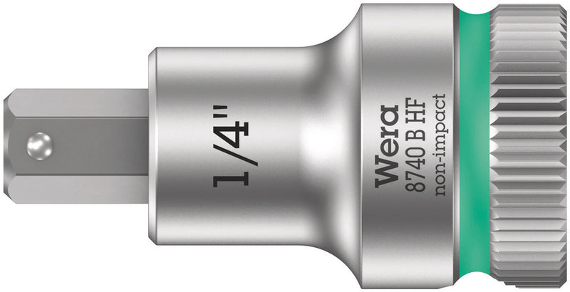 Wera 05003089001 8740 B HF Zyklop bit socket with holding function, 3/8" drive, 1/4" x 35 mm