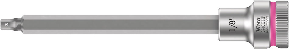 Wera 05003081001 8740 B HF Zyklop bit socket with holding function, 3/8" drive, 1/8" x 107 mm