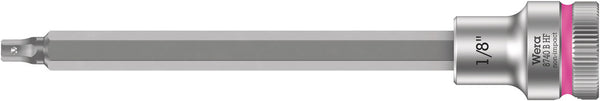 Wera 05003081001 8740 B HF Zyklop bit socket with holding function, 3/8" drive, 1/8" x 107 mm