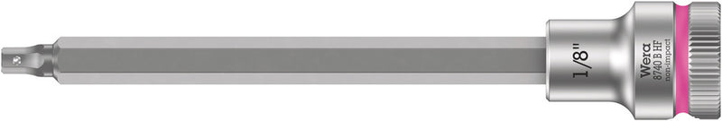 Wera 05003081001 8740 B HF Zyklop bit socket with holding function, 3/8" drive, 1/8" x 107 mm