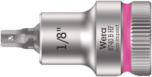 Wera 05003080001 8740 B HF Zyklop bit socket with holding function, 3/8" drive, 1/8" x 35 mm