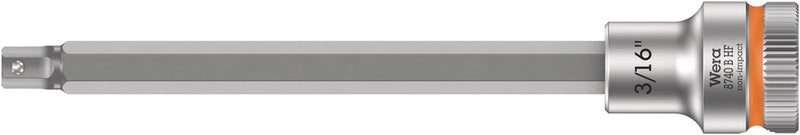 Wera 05003086001 8740 B HF Zyklop bit socket with holding function, 3/8" drive, 3/16" x 107 mm
