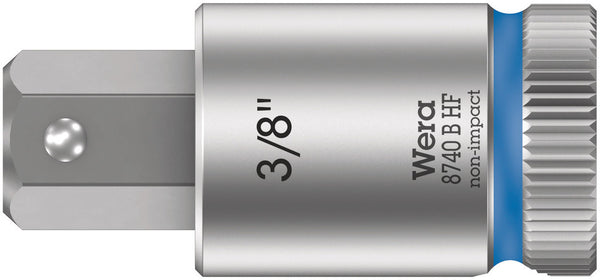 Wera 05003093001 8740 B HF Zyklop bit socket with holding function, 3/8" drive, 3/8" x 38.5 mm
