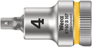 Wera 05003031001 8740 B HF Zyklop bit socket with holding function, 3/8" drive, 4 x 35 mm