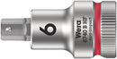 Wera 05003035001 8740 B HF Zyklop bit socket with holding function, 3/8" drive, 6 x 35 mm