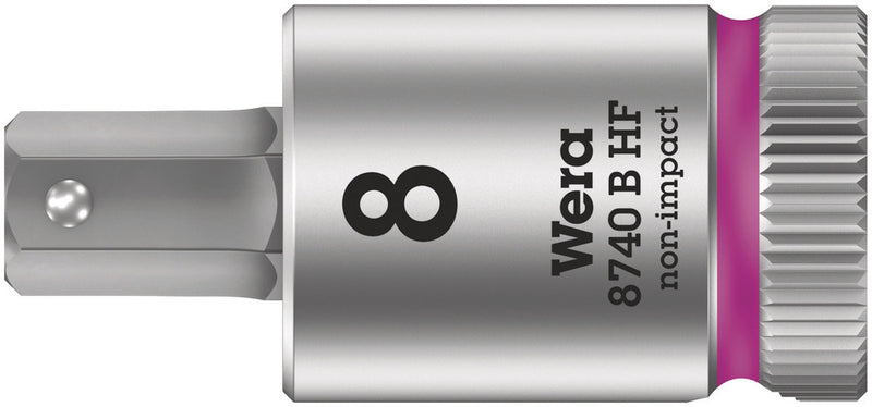 Wera 05003087001 8740 B HF Zyklop bit socket with holding function, 3/8" drive, 7/32" x 35 mm