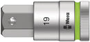 Wera 05003829001 8740 C HF Zyklop bit socket with 1/2" drive with holding function, 19 x 60 mm
