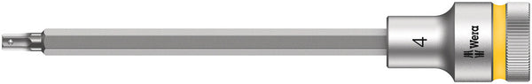Wera 05003840001 8740 C HF Zyklop bit socket with 1/2" drive with holding function, 4 x 140 mm