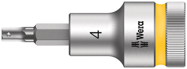 Wera 05003820001 8740 C HF Zyklop bit socket with 1/2" drive with holding function, 4 x 60 mm