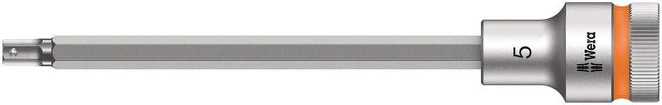 Wera 05003841001 8740 C HF Zyklop bit socket with 1/2" drive with holding function, 5 x 140 mm