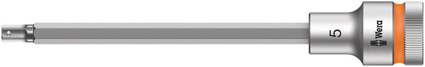 Wera 05003841001 8740 C HF Zyklop bit socket with 1/2" drive with holding function, 5 x 140 mm
