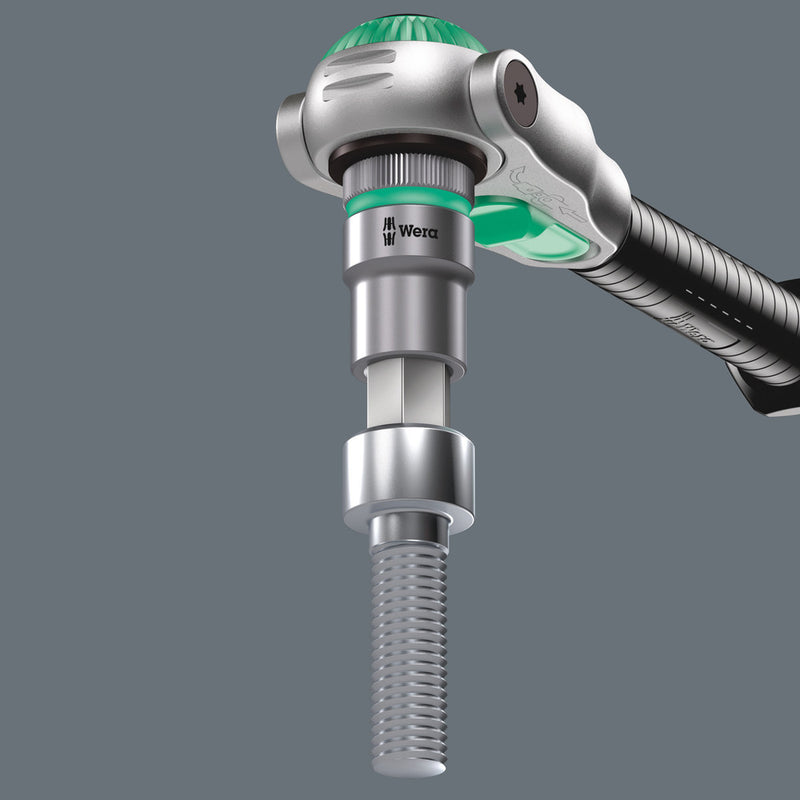 Wera 05003840001 8740 C HF Zyklop bit socket with 1/2" drive with holding function, 4 x 140 mm