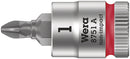 Wera 05003350001 8751 A Phillips Zyklop bit socket, 1/4" drive, PH 1 x 28 mm