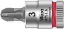 Wera 05003352001 8751 A Phillips Zyklop bit socket, 1/4" drive, PH 3 x 28 mm