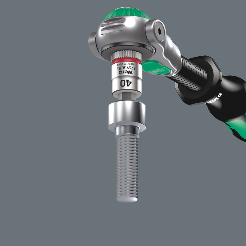 Wera 05003368001 8767 A HF TORXÃ‚Â® Zyklop bit socket with holding function, 1/4" drive, TX 27 x 100 mm
