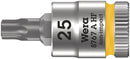 Wera 05003365001 8767 A HF TORXÃ‚Â® Zyklop bit socket with holding function, 1/4" drive, TX 25 x 28 mm