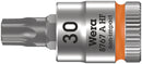 Wera 05003369001 8767 A HF TORXÃ‚Â® Zyklop bit socket with holding function, 1/4" drive, TX 30 x 28 mm