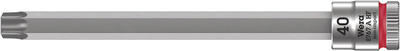 Wera 05003372001 8767 A HF TORXÃ‚Â® Zyklop bit socket with holding function, 1/4" drive, TX 40 x 100 mm