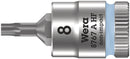 Wera 05003360001 8767 A HF TORXÃ‚Â® Zyklop bit socket with holding function, 1/4" drive, TX 8 x 28 mm