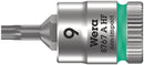 Wera 05003361001 8767 A HF TORXÃ‚Â® Zyklop bit socket with holding function, 1/4" drive, TX 9 x 28 mm