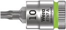Wera 05003390001 8767 A TORXÃ‚Â® Zyklop bit socket, 1/4" drive, TX 10 x 28 mm