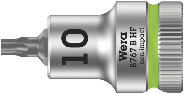 Wera 05003059001 8767 B HF TORXÃ‚Â® Zyklop bit socket with holding function, 3/8" drive, TX 10 x 35 mm
