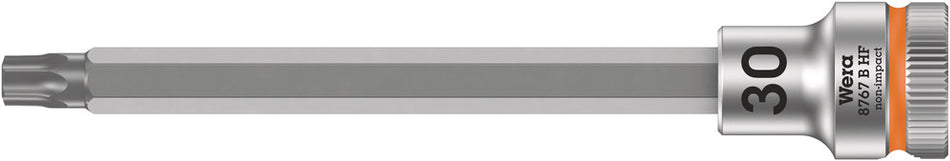 Wera 05003067001 8767 B HF TORX Zyklop bit socket with holding function, 3/8" drive, TX 30 x 107 mm