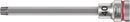 Wera 05003069001 8767 B HF TORXÃ‚Â® Zyklop bit socket with holding function, 3/8" drive, TX 40 x 107 mm