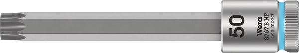 Wera 05003073001 8767 B HF TORXÃ‚Â® Zyklop bit socket with holding function, 3/8" drive, TX 50 x 100 mm