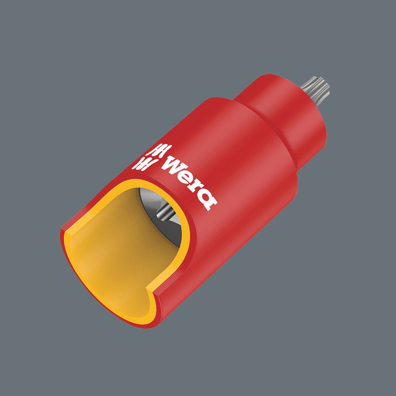 Wera 05004920001 8767 B VDE HF TORXÃ‚Â® Zyklop bit socket, insulated, with holding function, 3/8" drive, TX 20 x 55 mm
