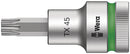 Wera 05003837001 8767 C HF TORX Zyklop bit socket with 1/2" drive with holding function, TX 55 x 60 mm