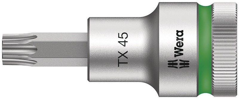 Wera 05003837001 8767 C HF TORXÃ‚Â® Zyklop bit socket with 1/2" drive with holding function, TX 55 x 60 mm