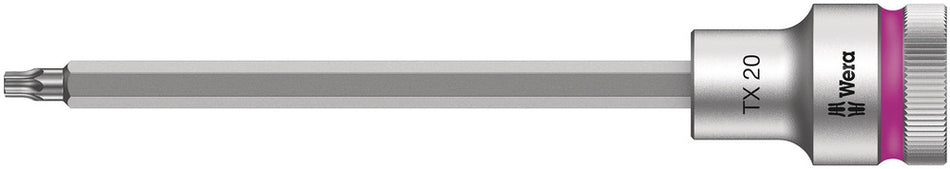 Wera 05003850001 8767 C HF TORX Zyklop bit socket with 1/2" drive with holding function, TX 20 x 140 mm
