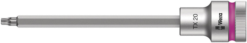 Wera 05003850001 8767 C HF TORXÃ‚Â® Zyklop bit socket with 1/2" drive with holding function, TX 20 x 140 mm