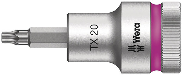 Wera 05003830001 8767 C HF TORXÃ‚Â® Zyklop bit socket with 1/2" drive with holding function, TX 20 x 60 mm