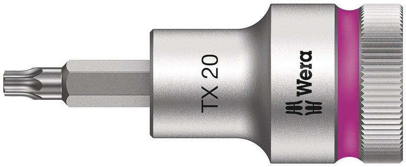 Wera 05003830001 8767 C HF TORXÃ‚Â® Zyklop bit socket with 1/2" drive with holding function, TX 20 x 60 mm