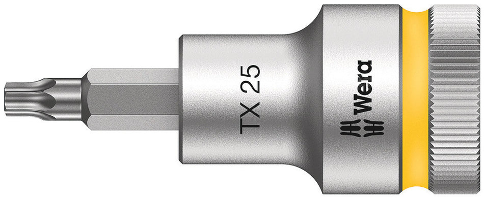 Wera 05003831001 8767 C HF TORX Zyklop bit socket with 1/2" drive with holding function, TX 25 x 60 mm