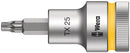 Wera 05003831001 8767 C HF TORX Zyklop bit socket with 1/2" drive with holding function, TX 25 x 60 mm