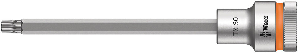Wera 05003853001 8767 C HF TORX Zyklop bit socket with 1/2" drive with holding function, TX 30 x 140 mm