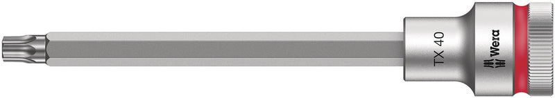 Wera 05003854001 8767 C HF TORXÃ‚Â® Zyklop bit socket with 1/2" drive with holding function, TX 40 x 140 mm