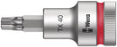Wera 05003834001 8767 C HF TORX Zyklop bit socket with 1/2" drive with holding function, TX 40 x 60 mm