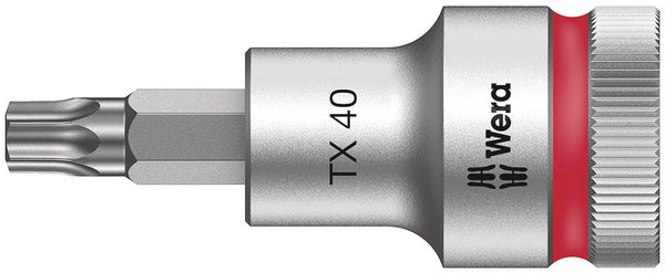 Wera 05003834001 8767 C HF TORXÃ‚Â® Zyklop bit socket with 1/2" drive with holding function, TX 40 x 60 mm