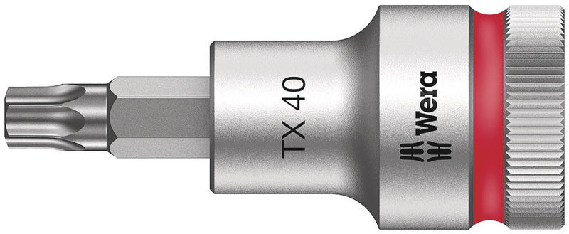 Wera 05003834001 8767 C HF TORXÃ‚Â® Zyklop bit socket with 1/2" drive with holding function, TX 40 x 60 mm