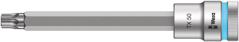 Wera 05003856001 8767 C HF TORXÃ‚Â® Zyklop bit socket with 1/2" drive with holding function, TX 50 x 140 mm