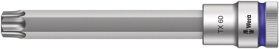 Wera 05003858001 8767 C HF TORXÃ‚Â® Zyklop bit socket with 1/2" drive with holding function, TX 60 x 140 mm