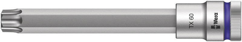 Wera 05003858001 8767 C HF TORXÃ‚Â® Zyklop bit socket with 1/2" drive with holding function, TX 60 x 140 mm