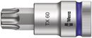Wera 05003838001 8767 C HF TORX Zyklop bit socket with 1/2" drive with holding function, TX 60 x 60 mm
