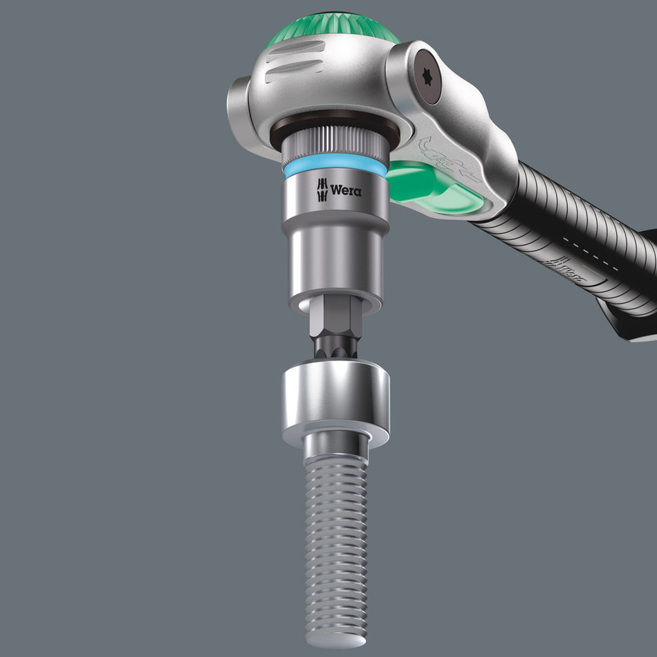 Wera 05003366001 8767 A HF TORX Zyklop bit socket with holding function, 1/4" drive, TX 25 x 100 mm